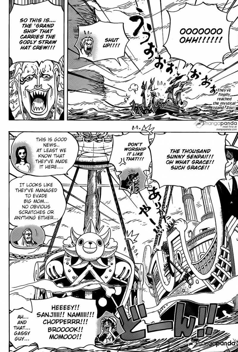 One Piece, Chapter 803 - Climbing the Elephant image 02