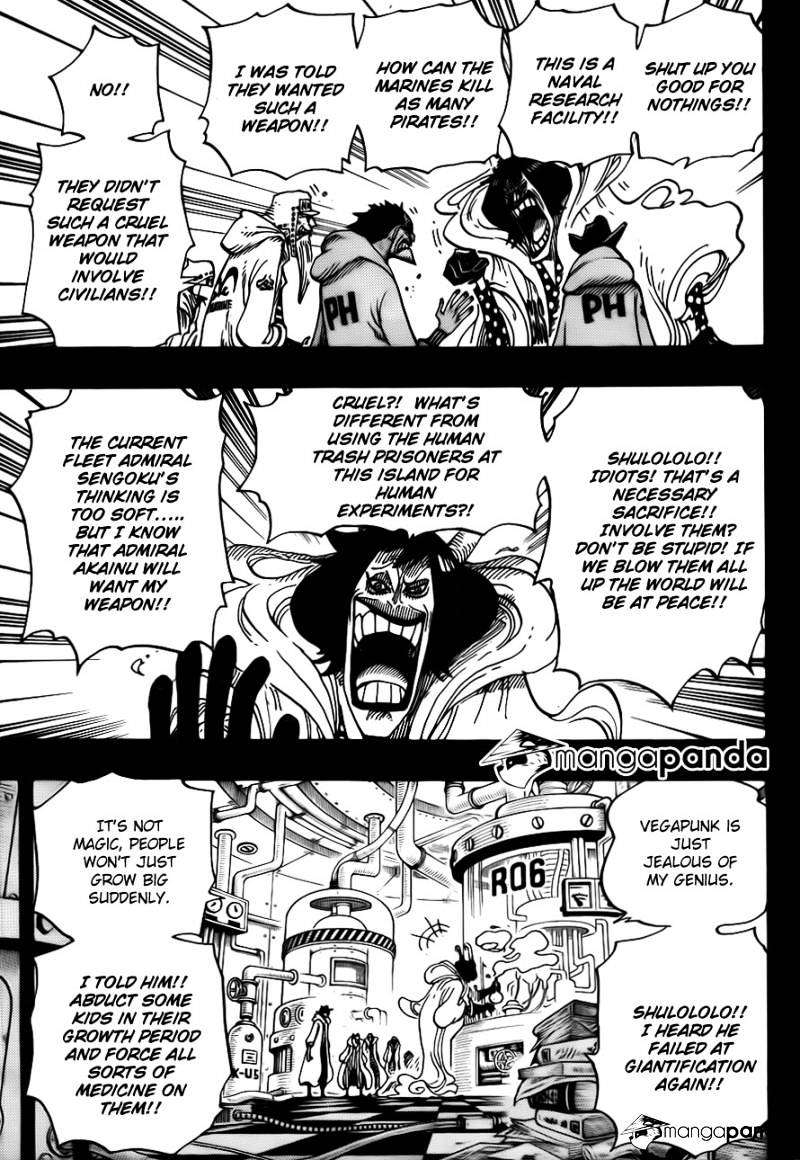 One Piece, Chapter 684 - Stop it, Vegapunk image 17