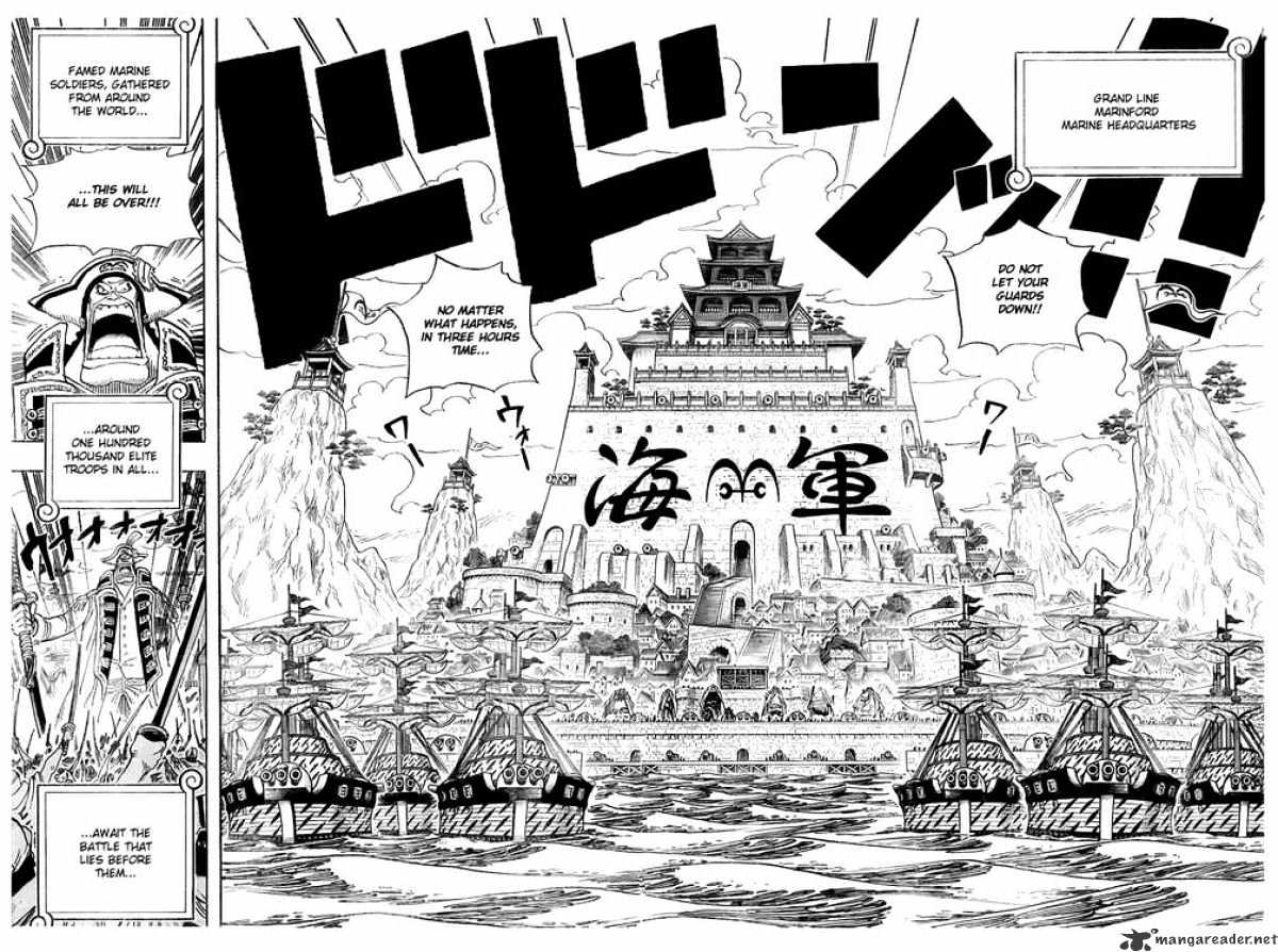 One Piece, Chapter 550 - Marine Headquarters image 06