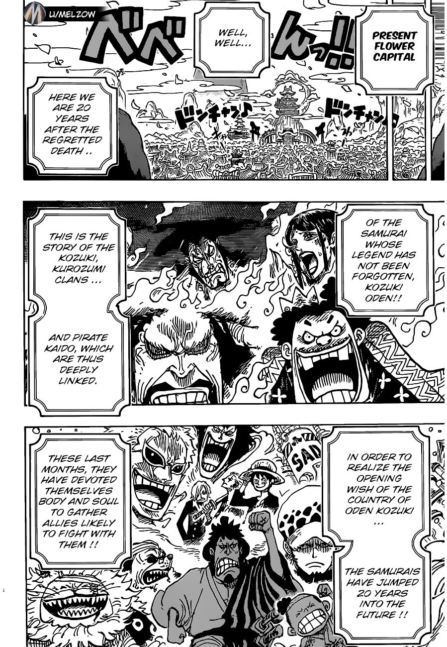 One Piece, Chapter 974 - Onward to Onigashima!! image 06
