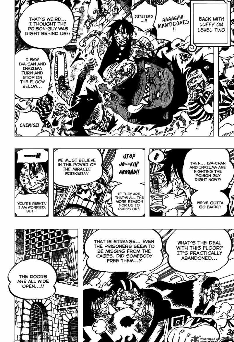One Piece, Chapter 545 - To the Outside World Where the Sun Shines image 10