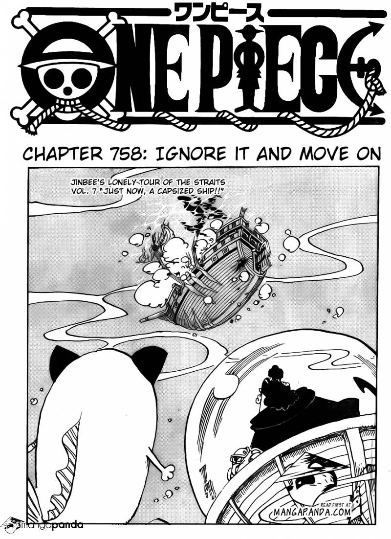 One Piece, Chapter 758 - Ignore it and move on image 03