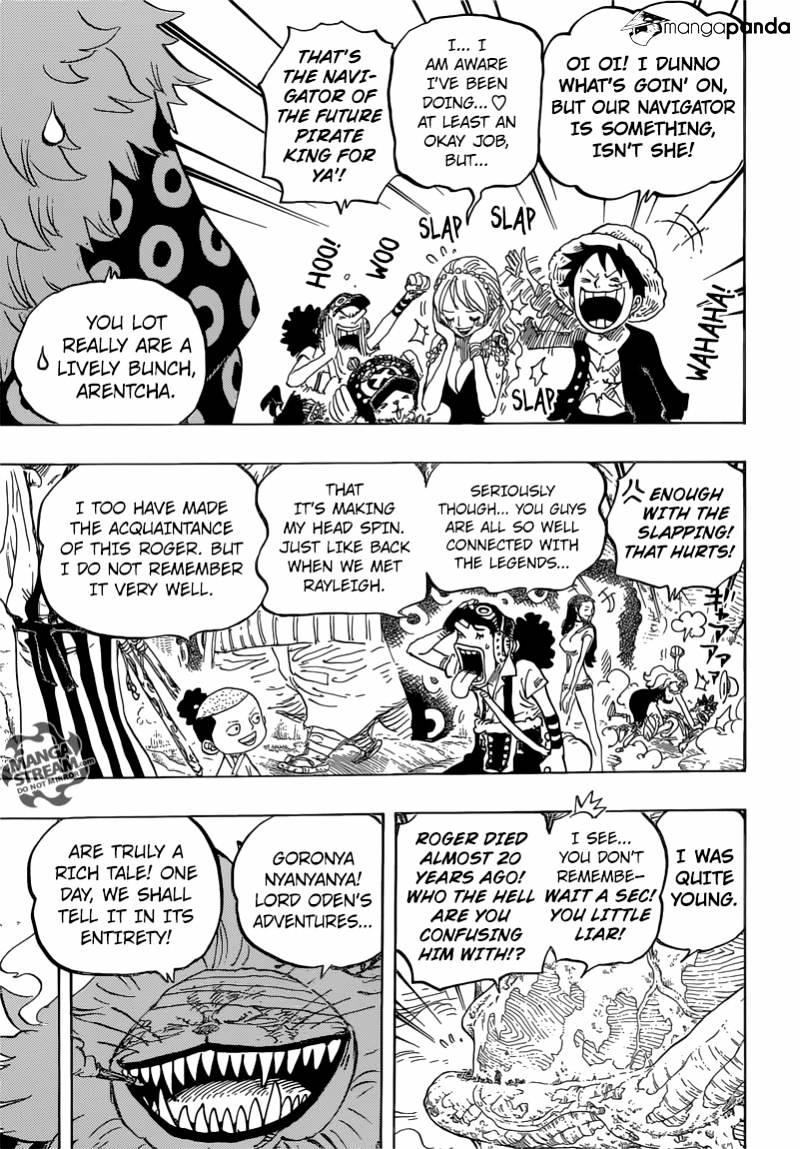 One Piece, Chapter 820 - Dog and Cat Have a History image 11