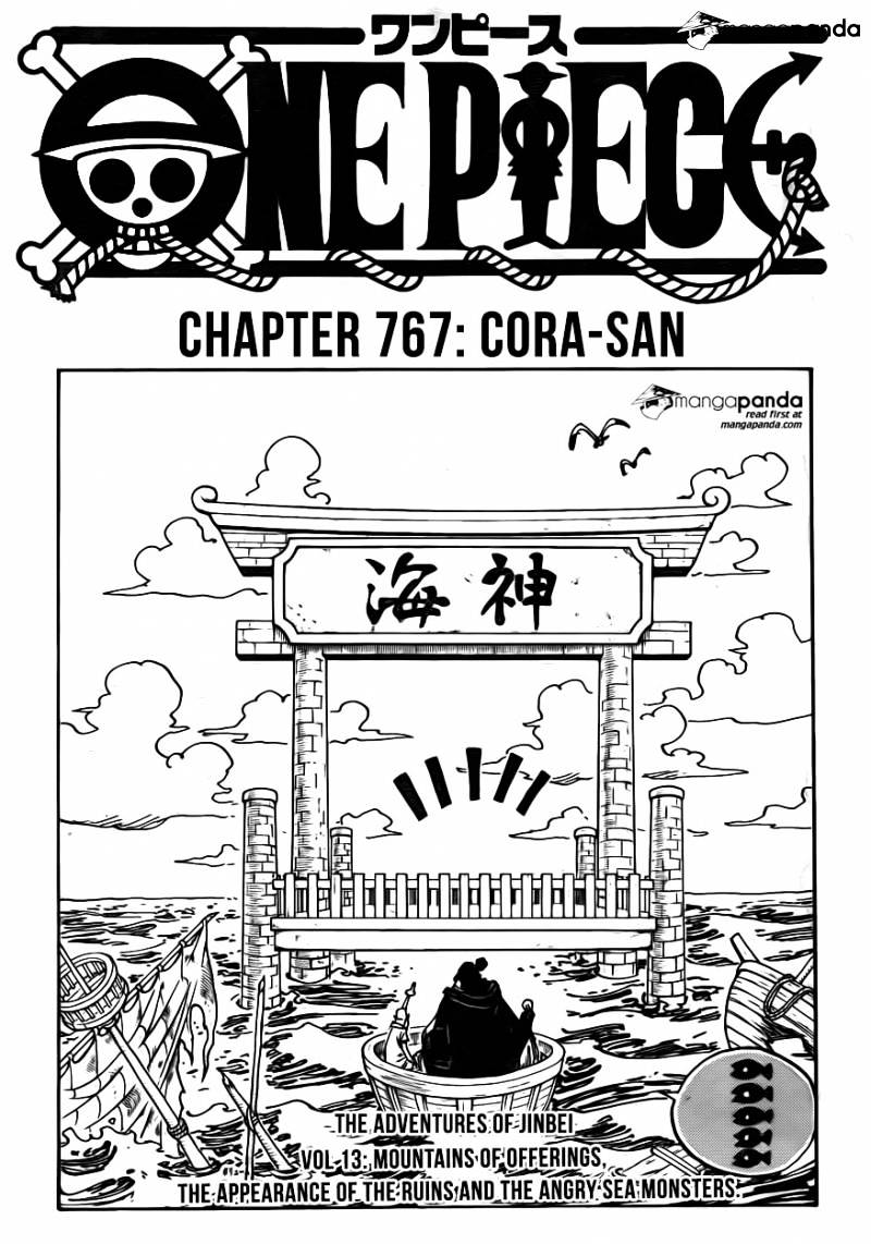 One Piece, Chapter 767 - Cora-san image 01