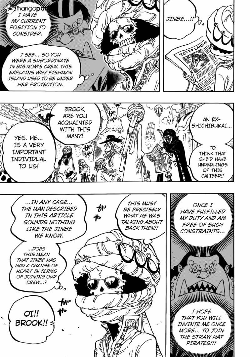 One Piece, Chapter 834 - My Dream image 07