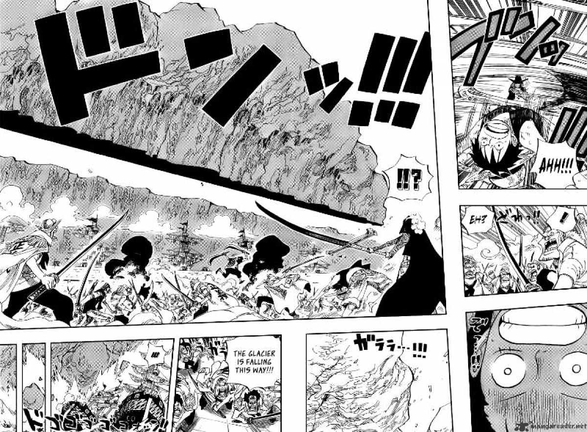 One Piece, Chapter 561 - Luffy vs Mihawk image 07