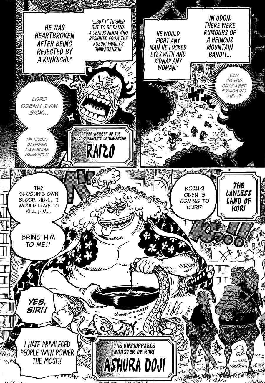 One Piece, Chapter 962 - The Daimyo and his Retainers image 07