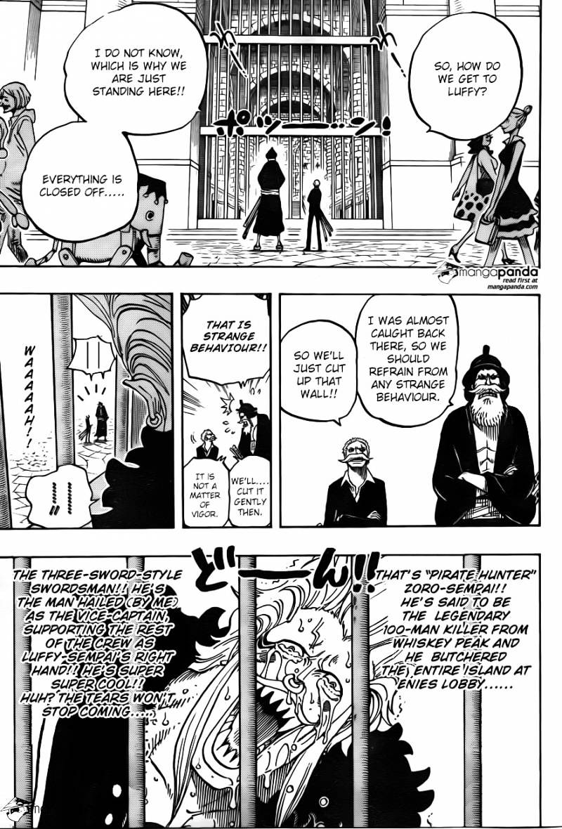One Piece, Chapter 723 - A change of plans image 05