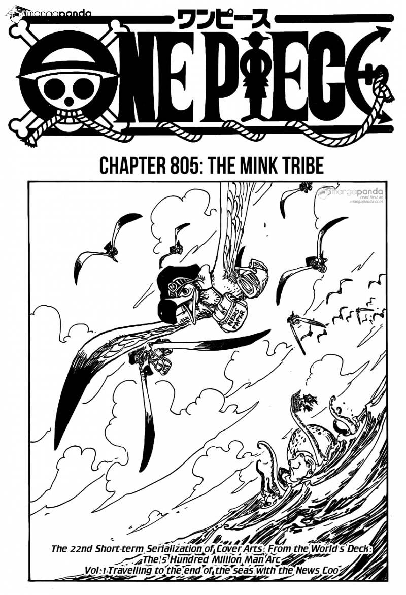 One Piece, Chapter 805 - The Mink Tribe image 01