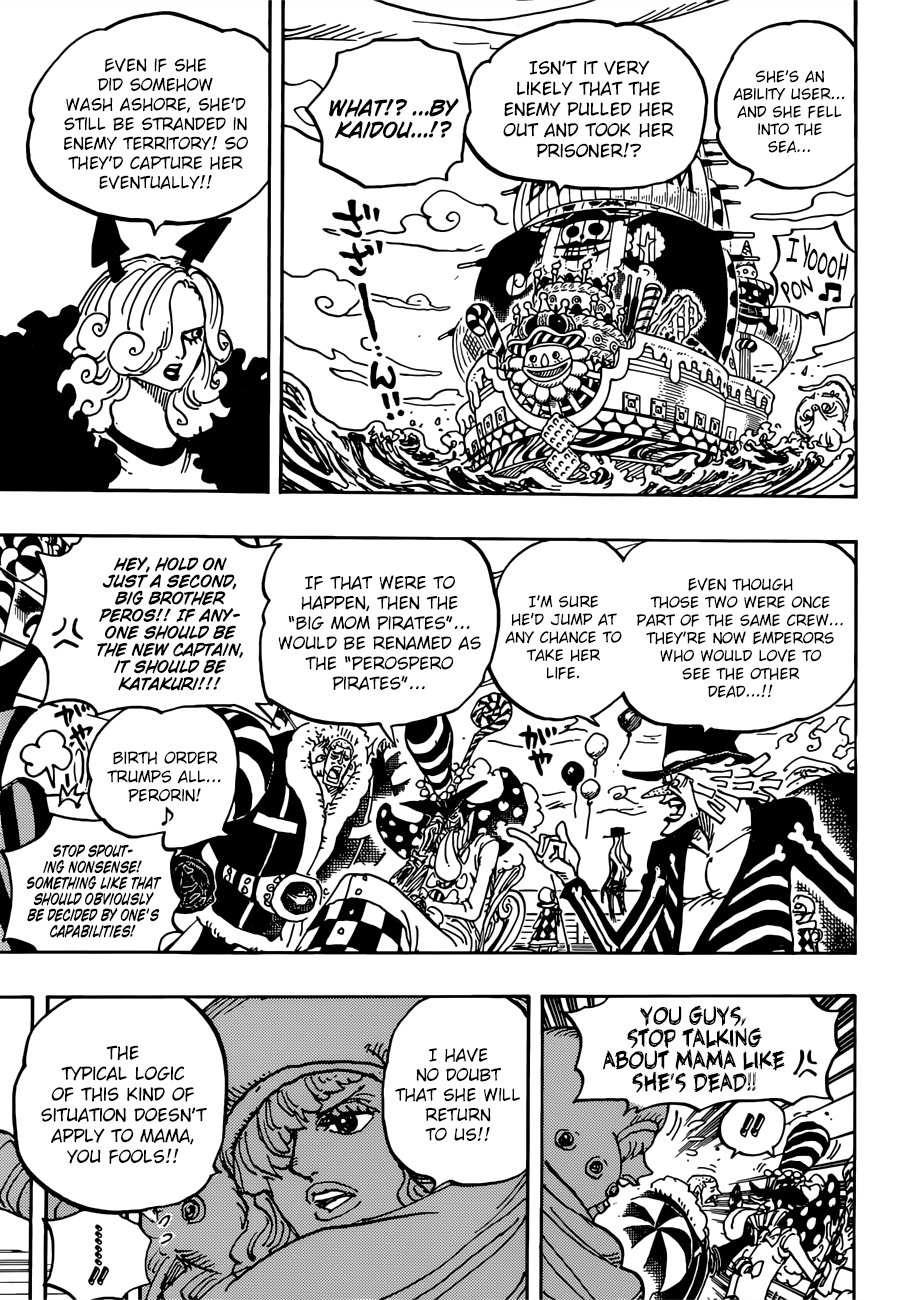 One Piece, Chapter 934 - Hyougoro The Flower image 04