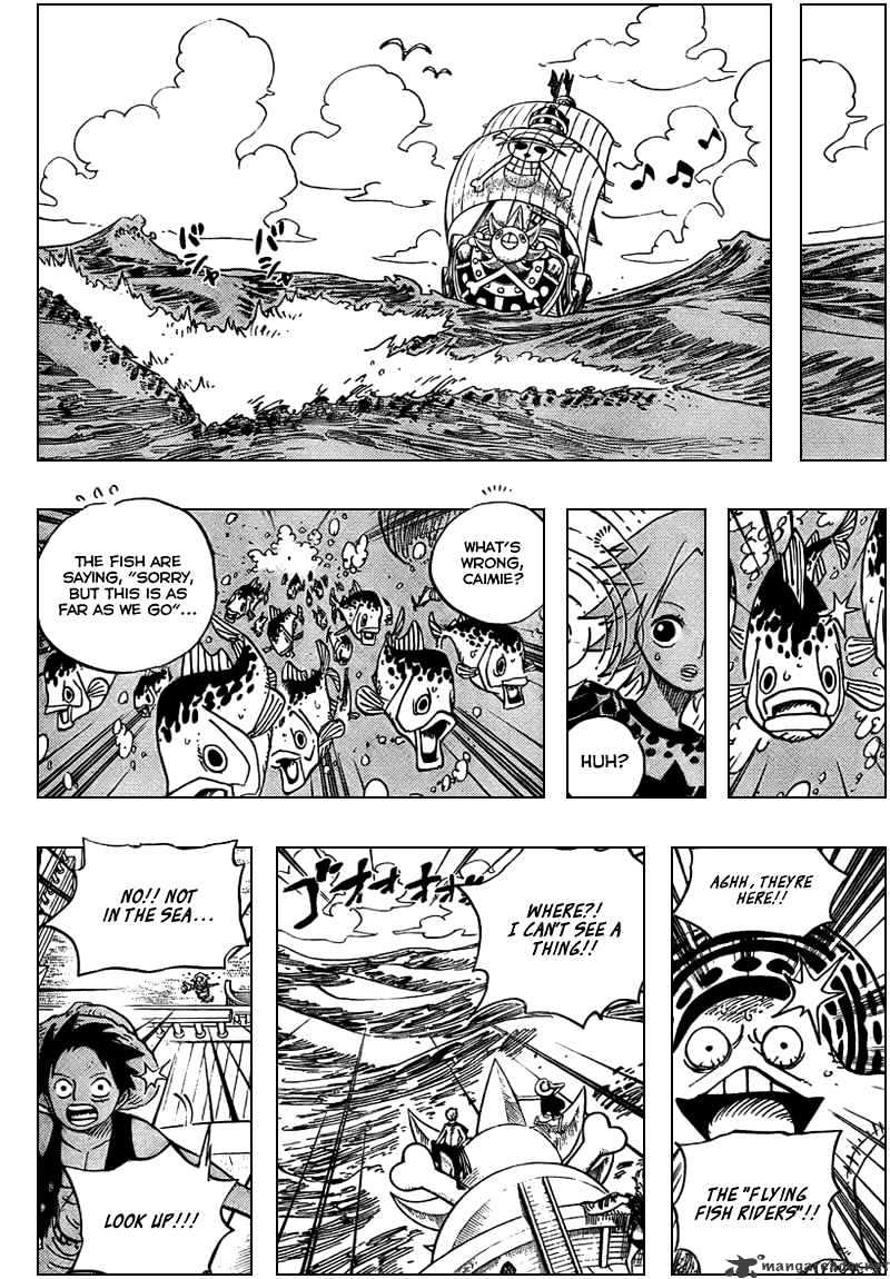 One Piece, Chapter 491 - Flying Fish Riders image 16