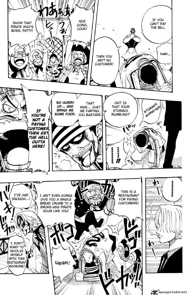 One Piece, Chapter 44 - The Three Chefs image 19