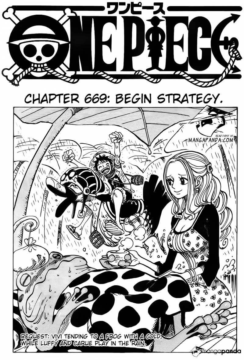 One Piece, Chapter 669 - Begin strategy image 01