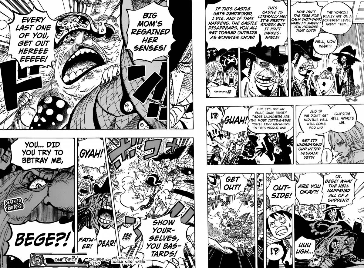 One Piece, Chapter 869 - Under Siege image 17