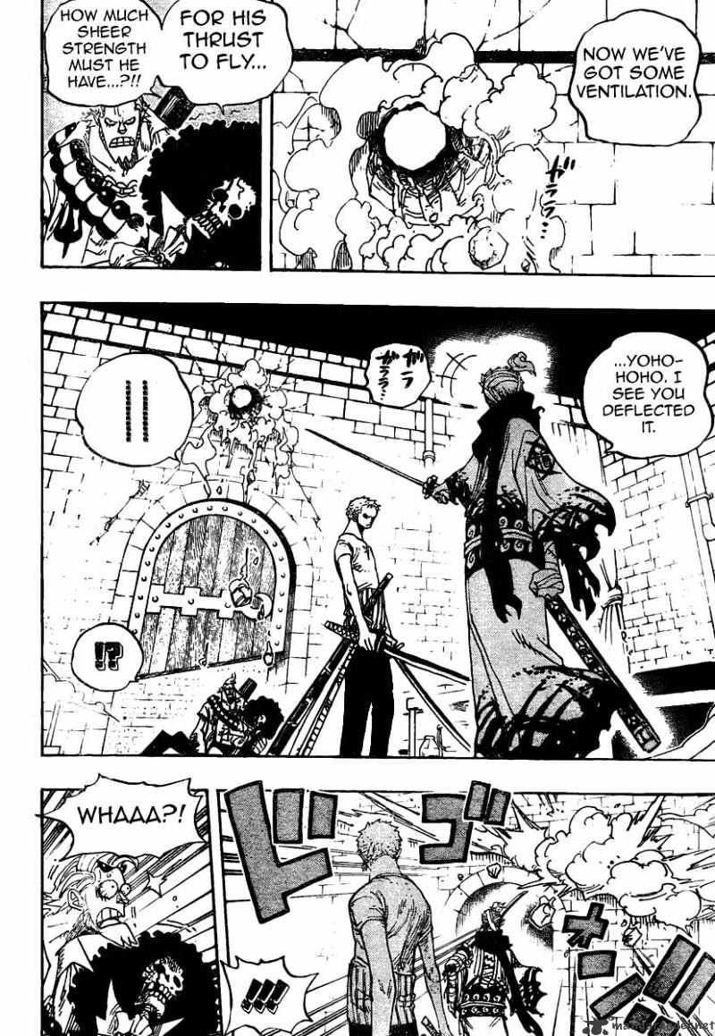 One Piece, Chapter 467 - Pirate Zoro Vs. Samurai Ryuuma image 02