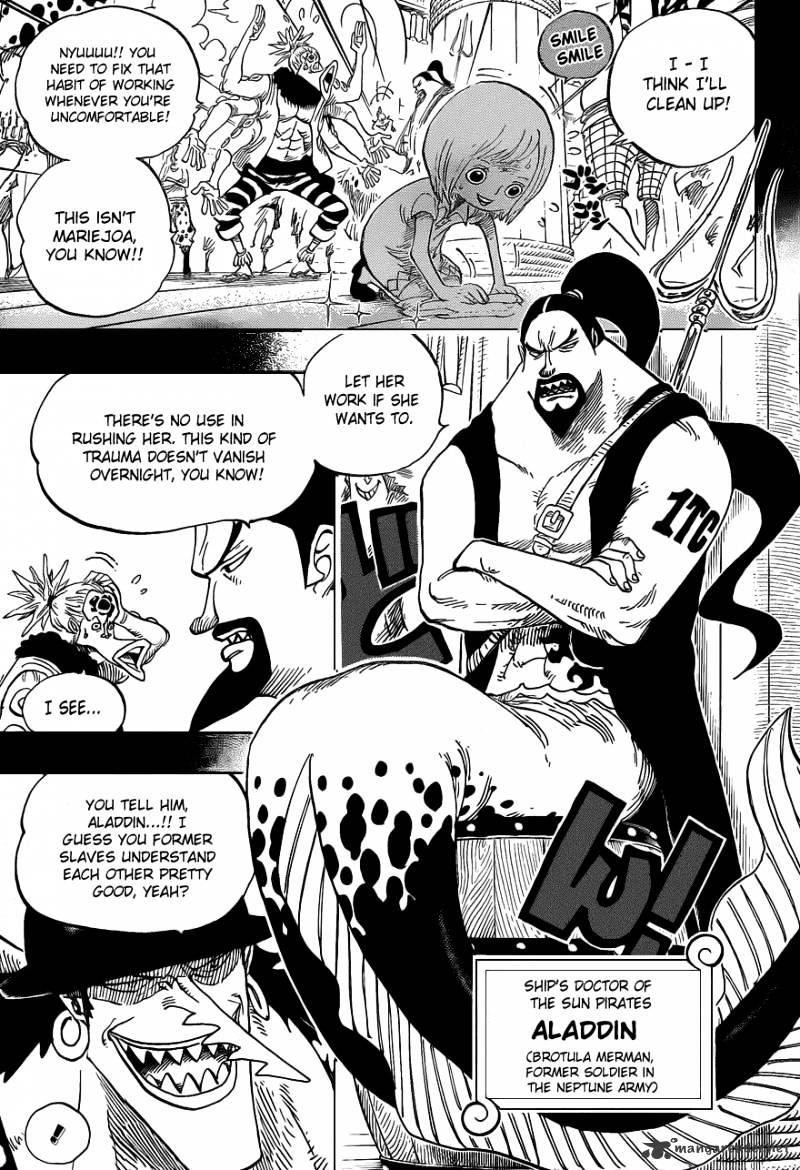 One Piece, Chapter 623 - The Pirate Fisher Tiger image 03