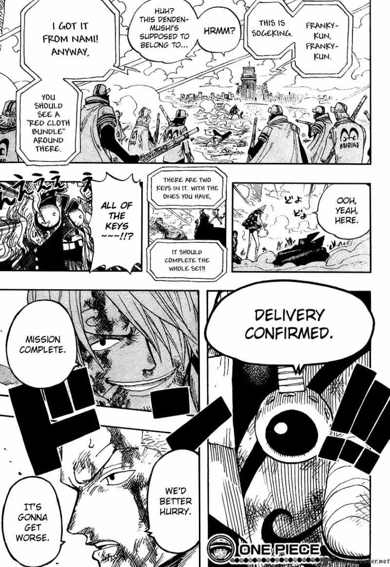 One Piece, Chapter 419 - Legend Of A Hero image 17