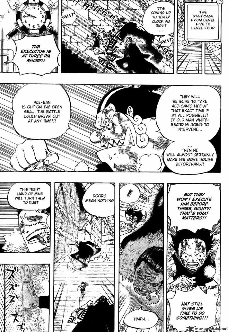 One Piece, Chapter 541 - The Likes of Vhich It Has Never Seen image 09