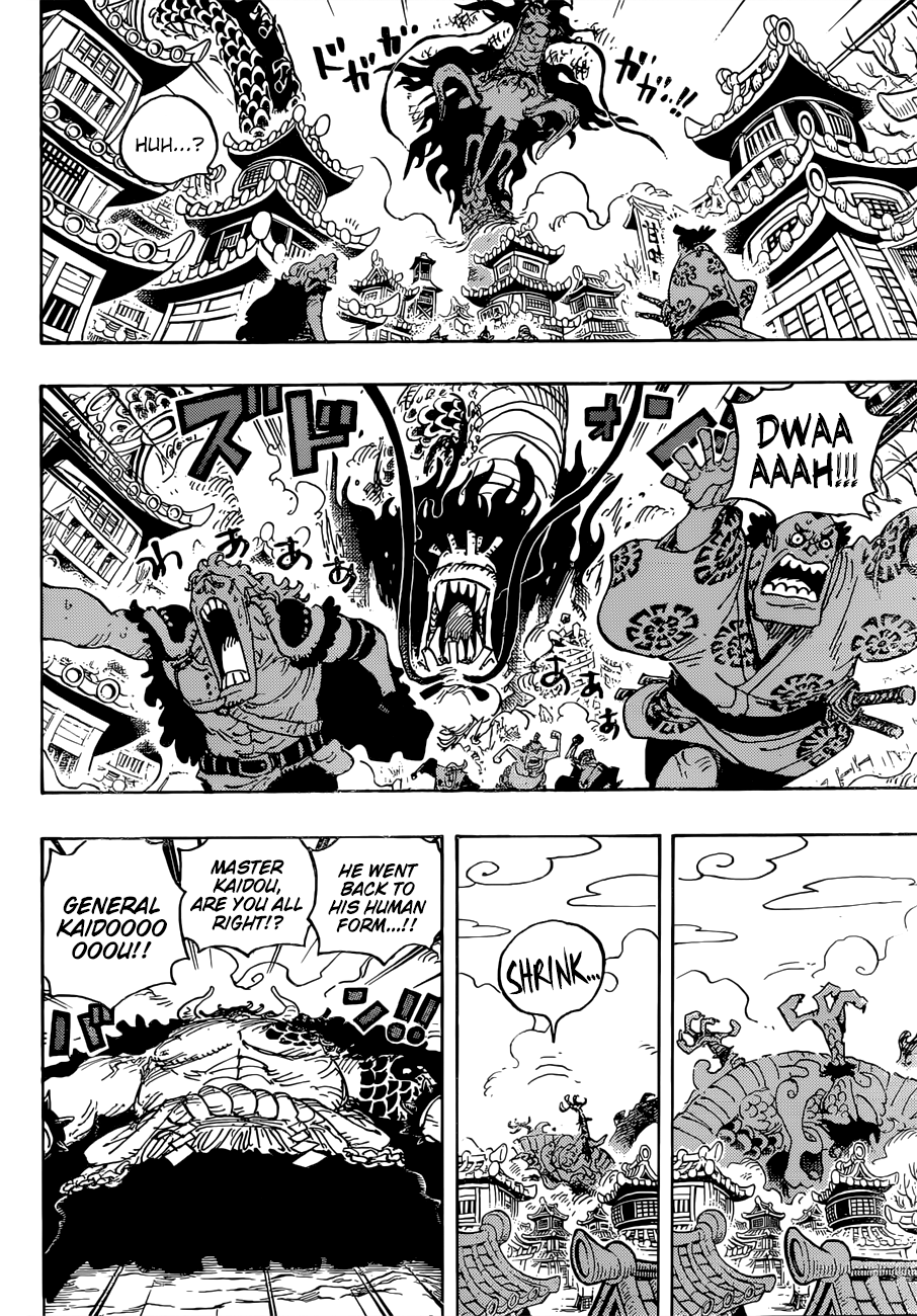 One Piece, Chapter 923 - Emperor Kaidou VS. Luffy image 11
