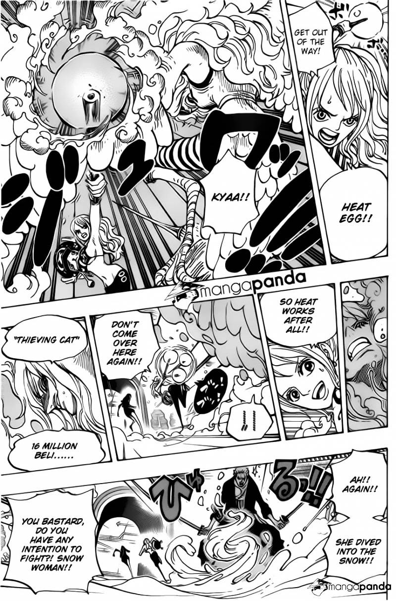 One Piece, Chapter 686 - Biscuit Room’s Snow woman image 11