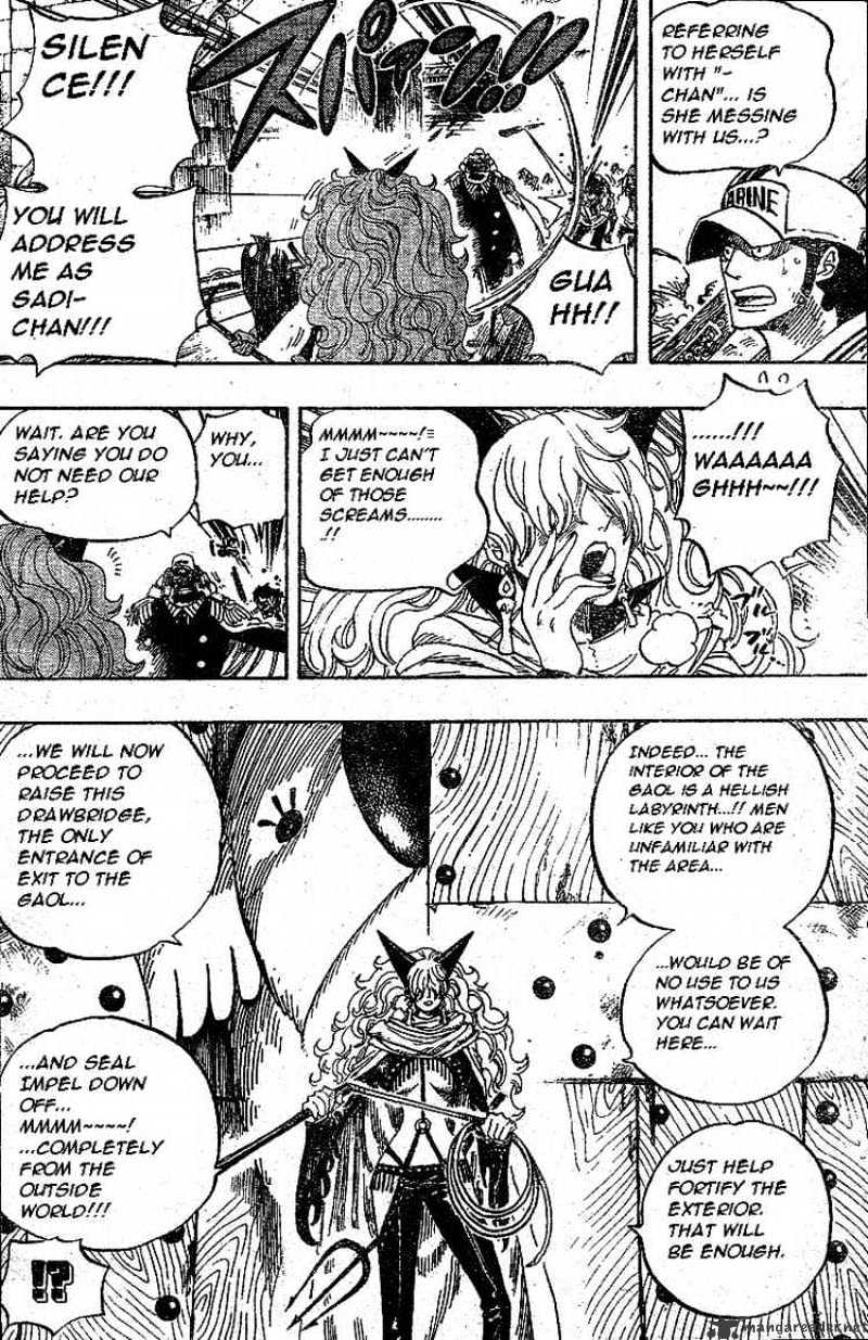 One Piece, Chapter 531 - Level Three, The Starvation Hell image 04