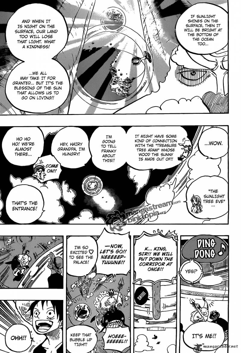 One Piece, Chapter 612 - Brought By The Shark They Saved image 11