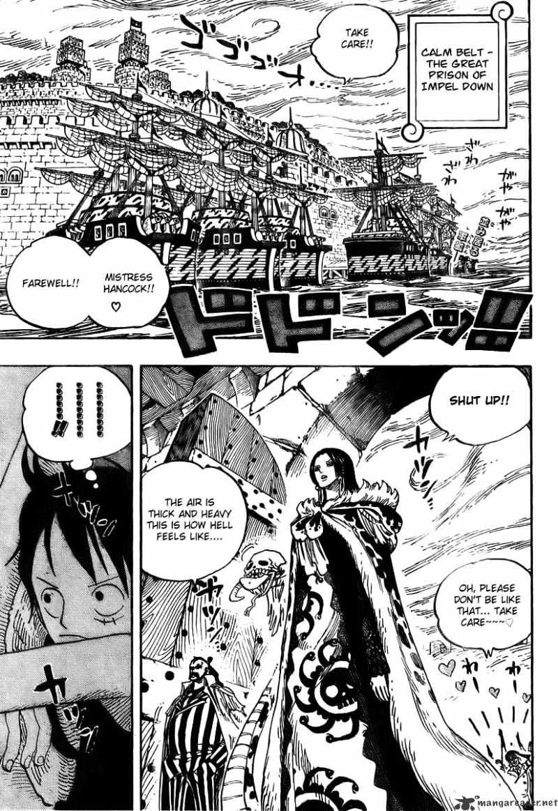 One Piece, Chapter 526 - Adventure at the Great Prison image 02