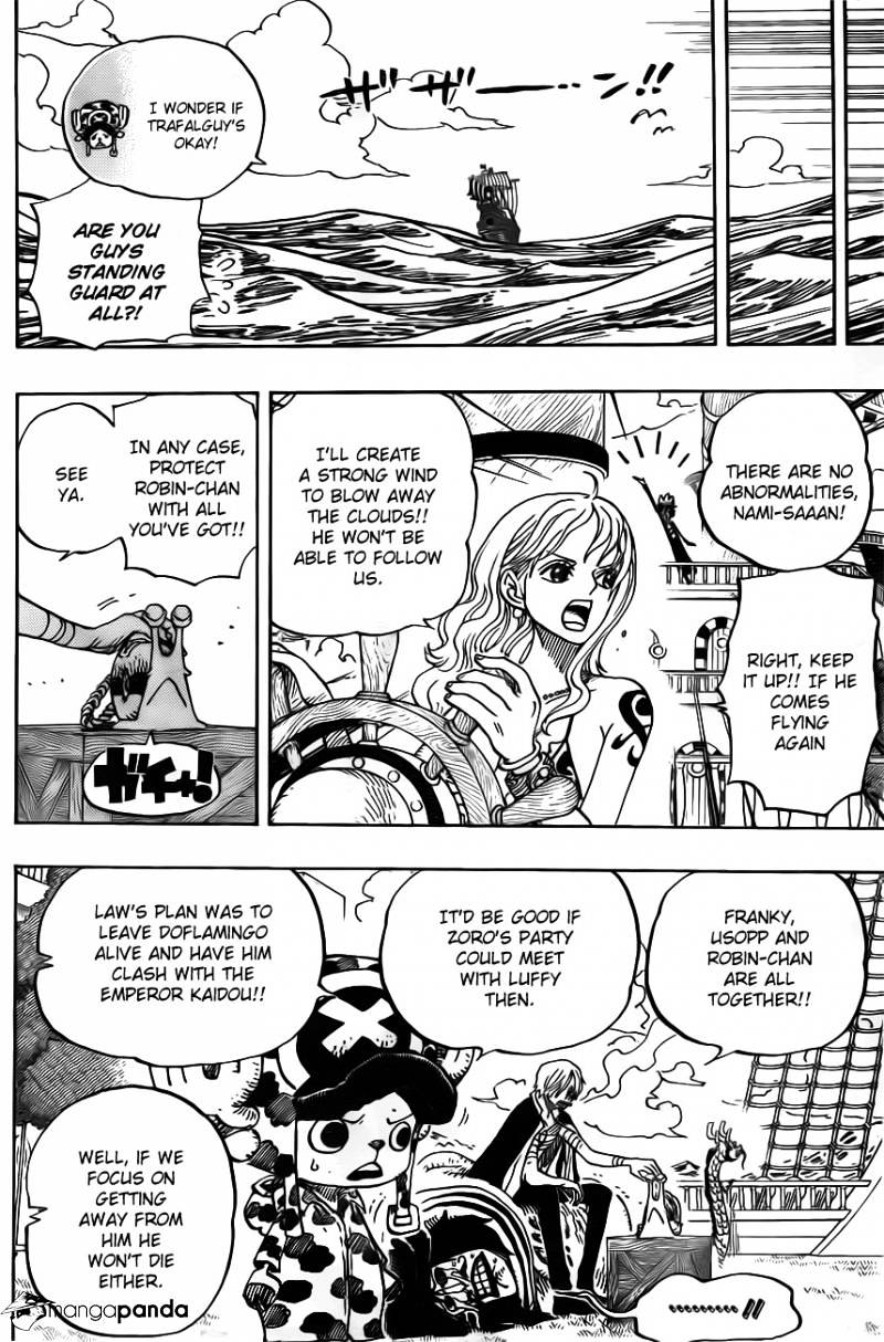 One Piece, Chapter 725 - The Undefeated Woman image 06