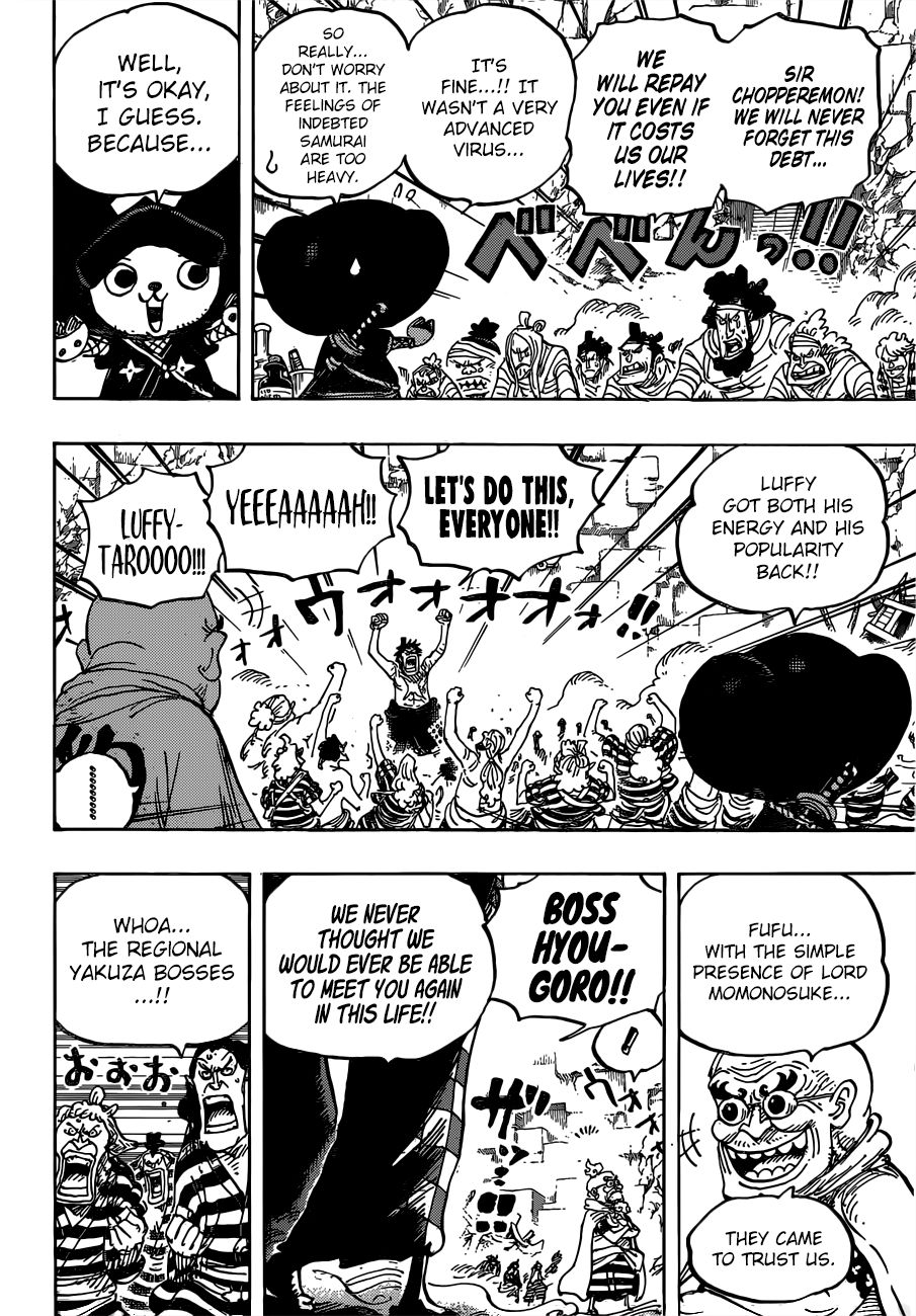 One Piece, Chapter 952 - Hiyori and Kawamatsu image 09