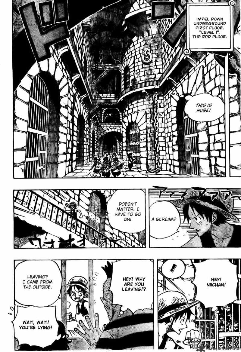 One Piece, Chapter 526 - Adventure at the Great Prison image 15