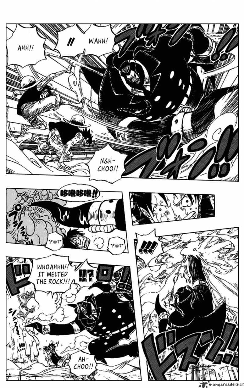 One Piece, Chapter 534 - Chief Warden Magellan vs Pirate Luffy image 13