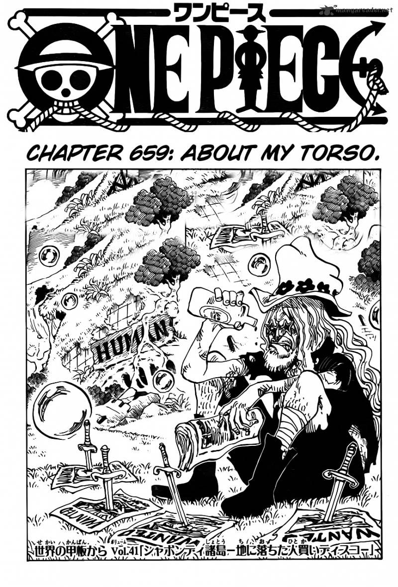 One Piece, Chapter 659 - About My Torso image 01