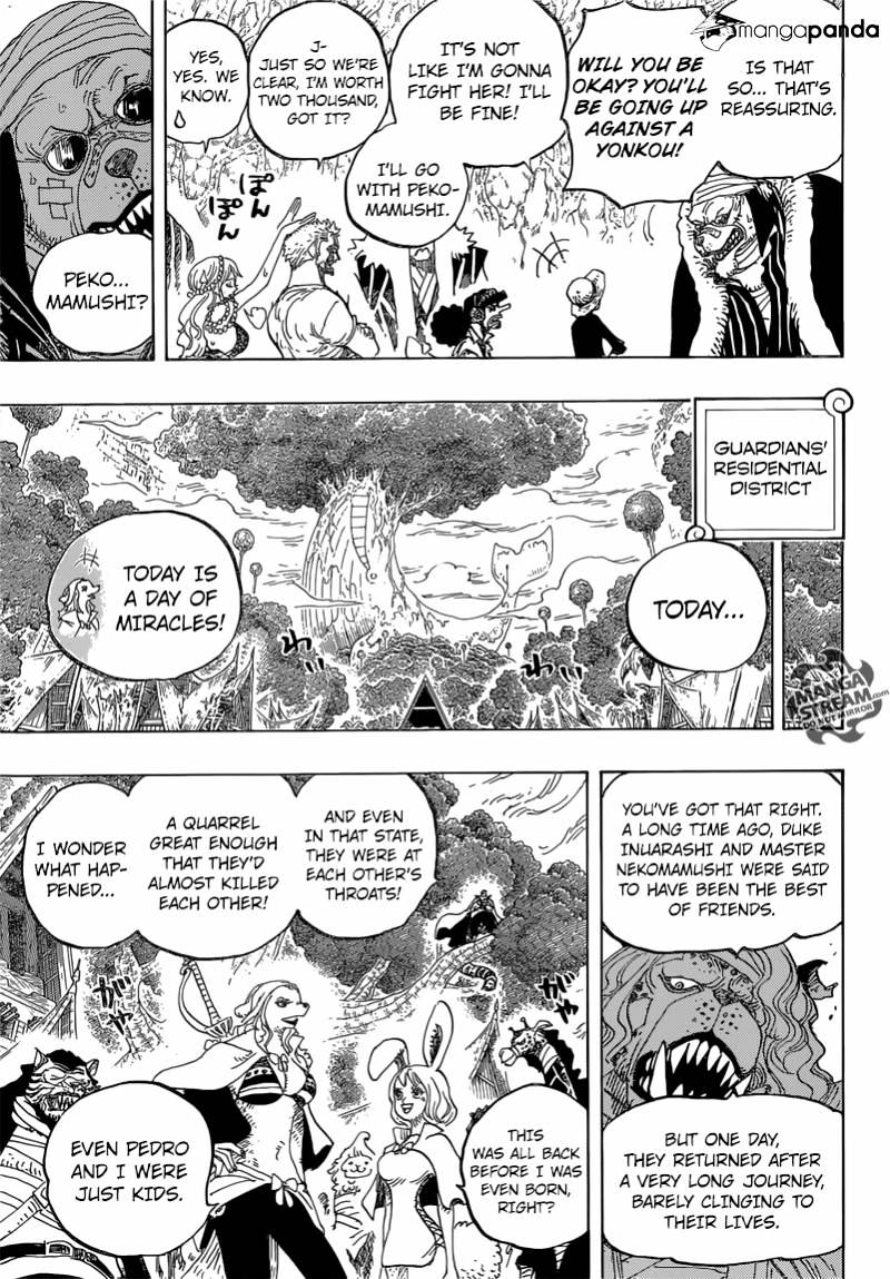 One Piece, Chapter 819 - Momonosuke, Heir of the Kouzuki Clan image 17