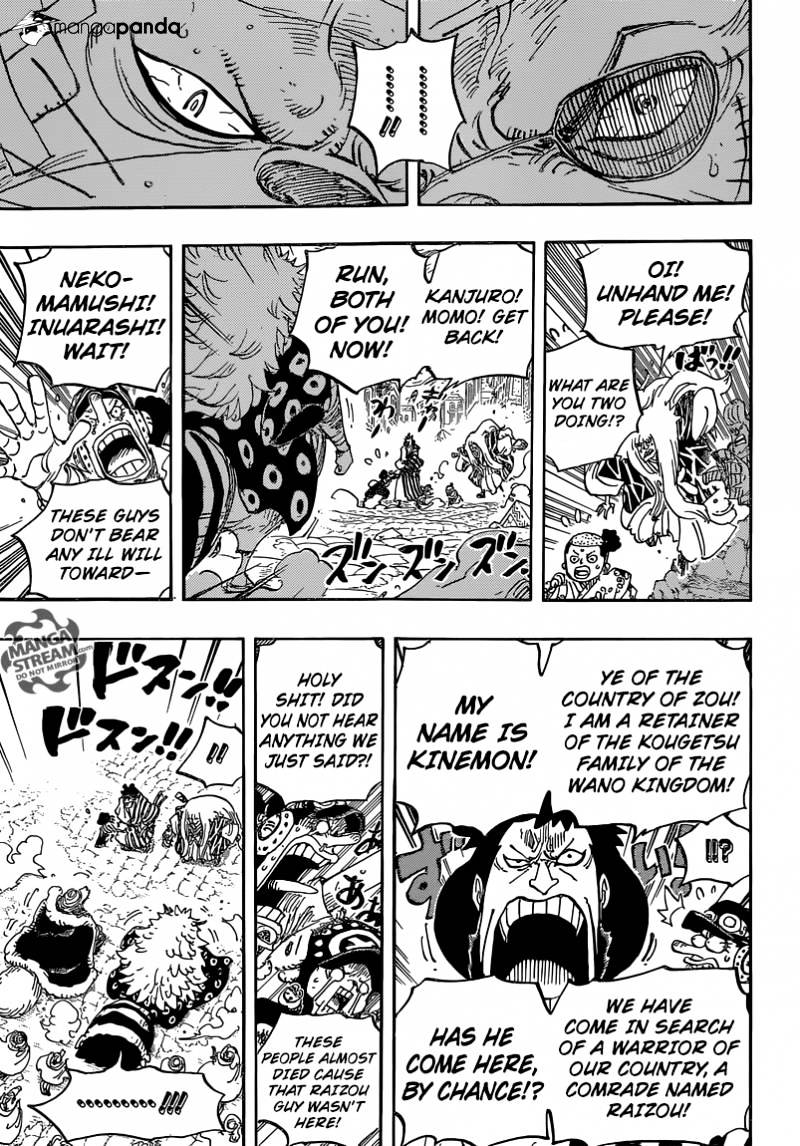 One Piece, Chapter 816 - Dog vs Cat image 15