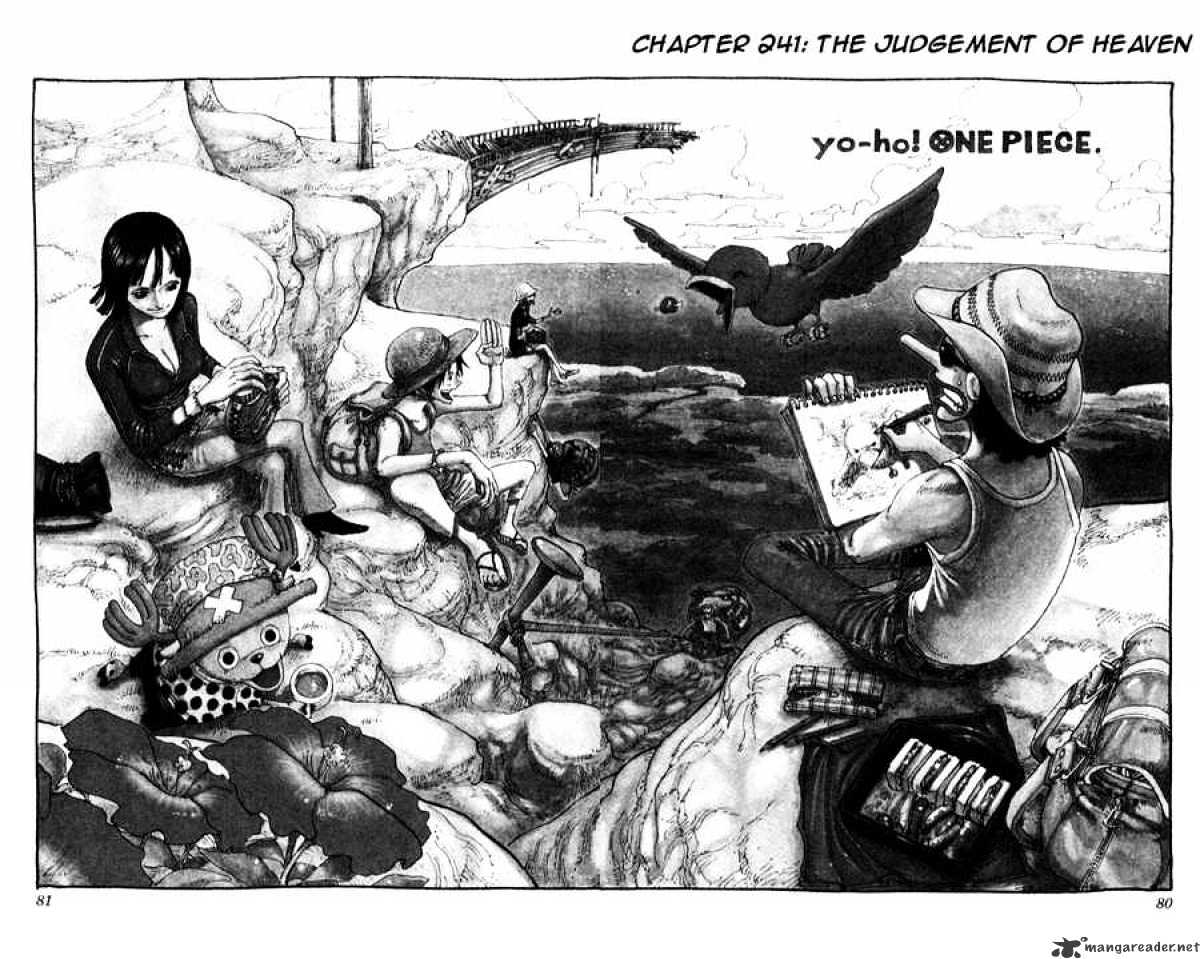 One Piece, Chapter 241 - Heaven