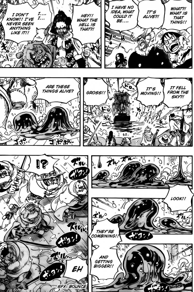 One Piece, Chapter 670 - Blizzards with a chance of slime image 09