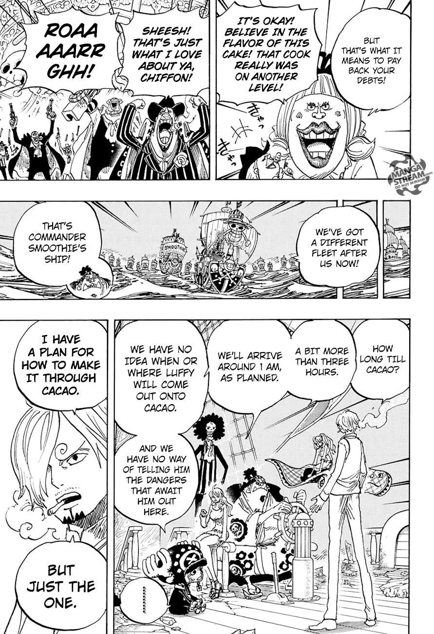 One Piece, Chapter 892 - acknowledged image 14