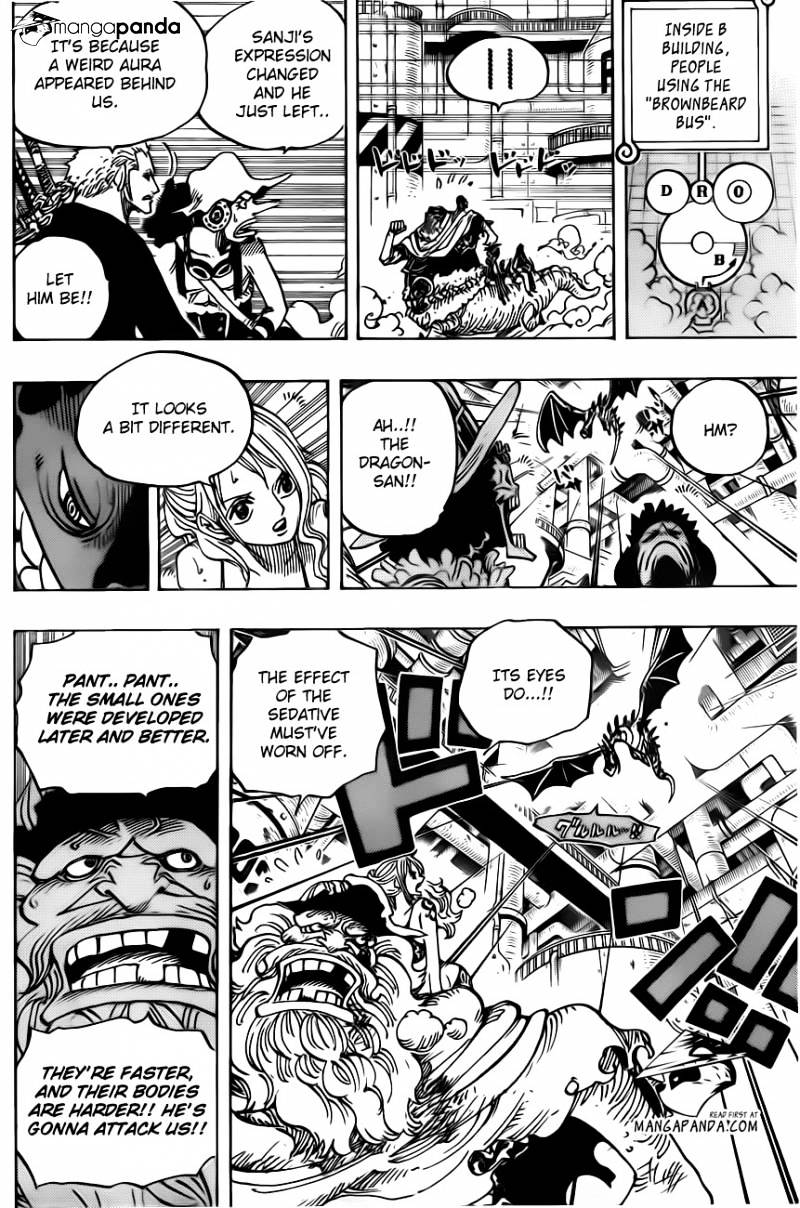 One Piece, Chapter 680 - Captain of the Marine