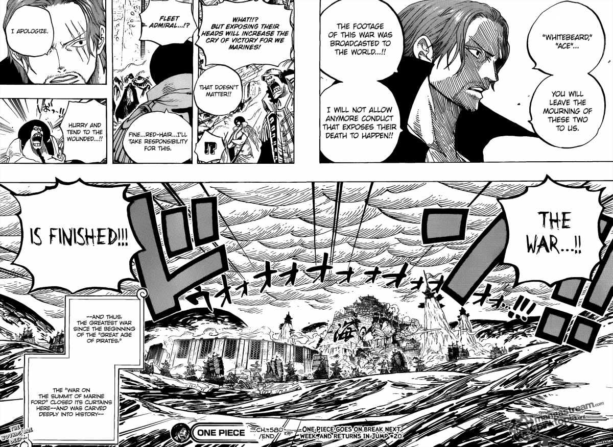 One Piece, Chapter 580 - End Of The War image 12
