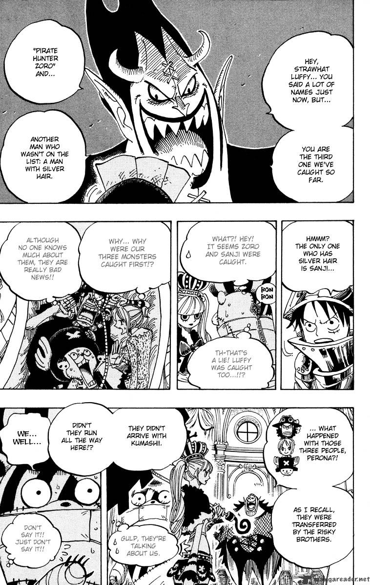 One Piece, Chapter 455 - King Of The Depths The Shichibukai Gecko Moria image 14