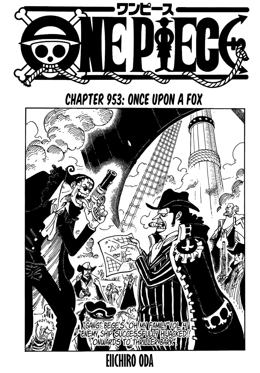 One Piece, Chapter 953 - Once Upon a Fox image 01