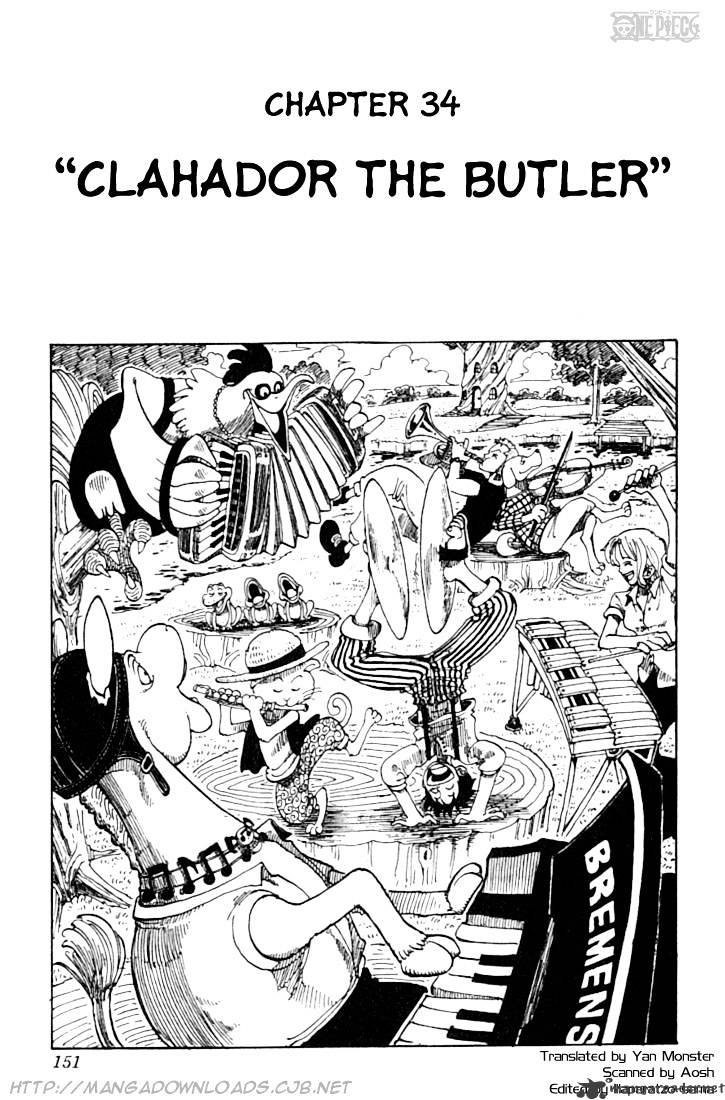 One Piece, Chapter 34 - The Caretaker Kurahadol image 01