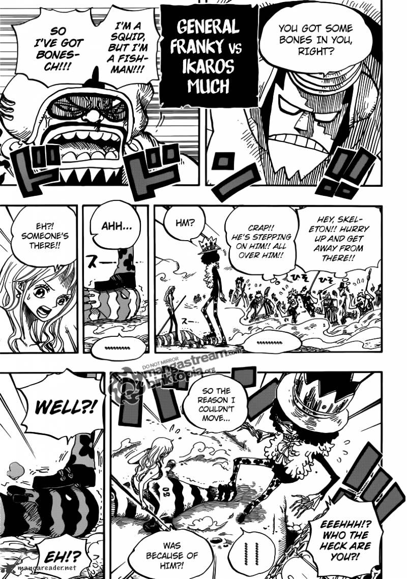 One Piece, Chapter 640 - Fishman Island Rising image 07