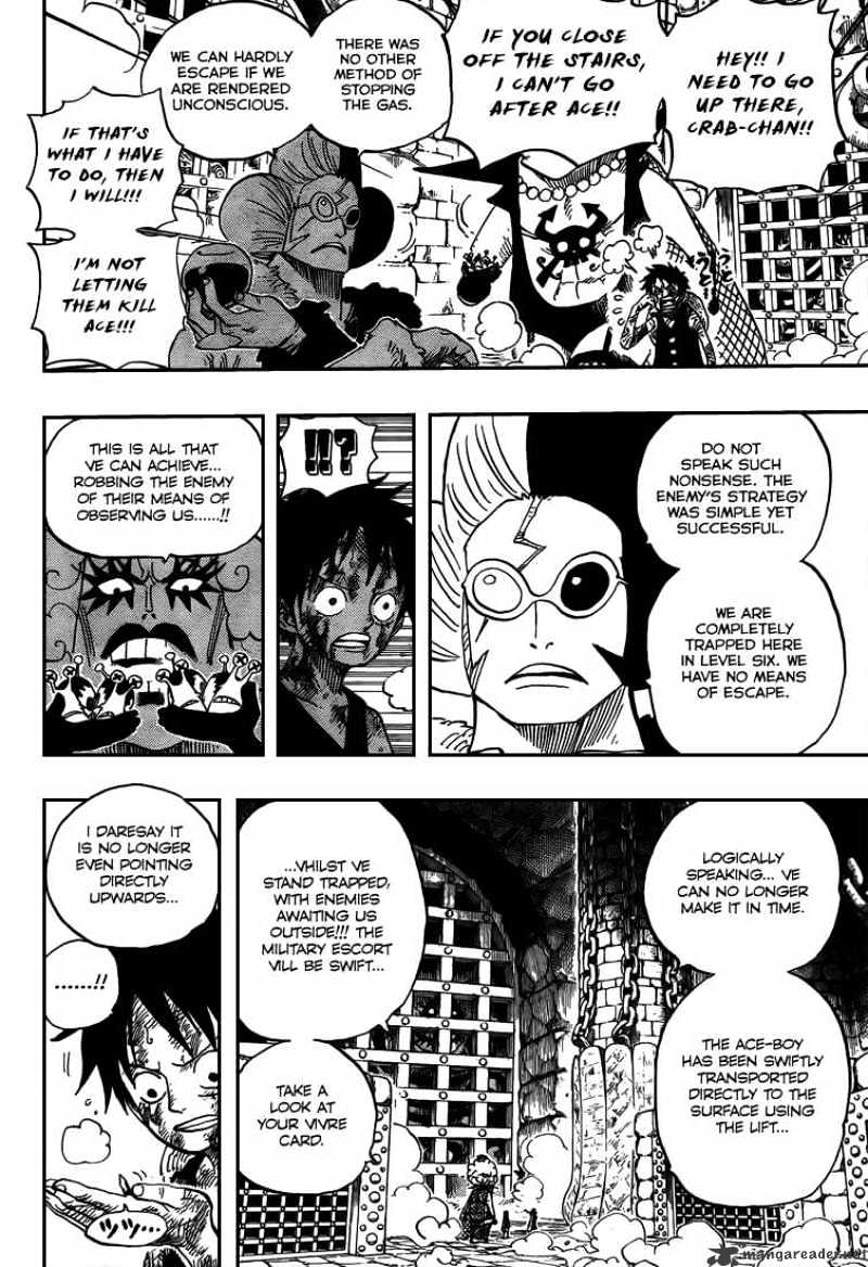 One Piece, Chapter 540 - Lv6 Infinte Hell image 11