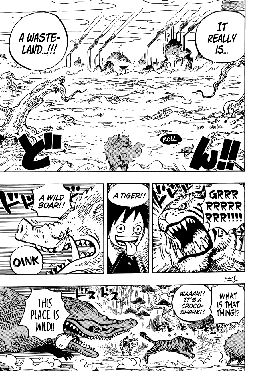 One Piece, Chapter 912 - Amigasa Village image 13