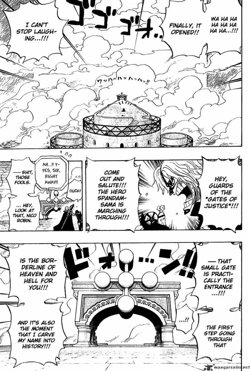 One Piece, Chapter 418 - Luffy Vs Rob Lucci image 07
