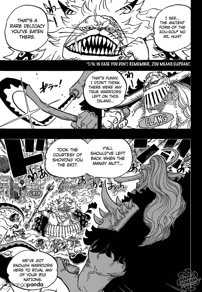 One Piece, Chapter 810 - The Curly Hat Pirates Arrive image 06