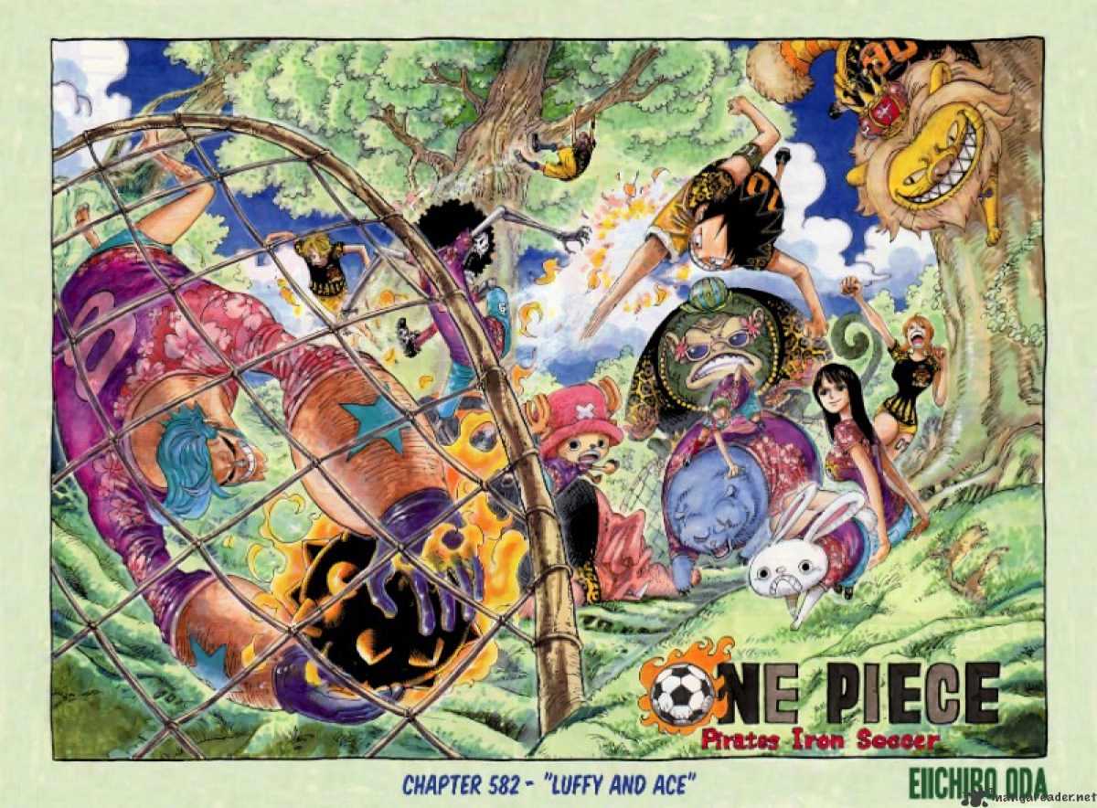 One Piece, Chapter 582 - Luffy and Ace image 02