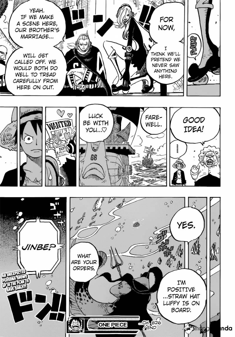 One Piece, Chapter 826 - 000 and 004 image 19