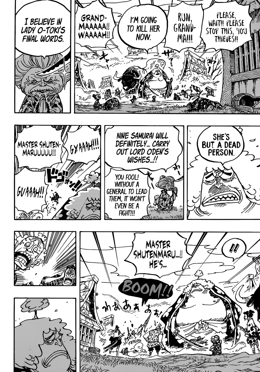 One Piece, Chapter 921 - Shutenmaru image 13